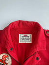 Vintage Levi’s Strauss & Co Patch Jacket Red Military Field Jacket  (M)