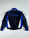 Proof Blue V-Panel Vintage Motorcycle Jacket Padded (2XL)