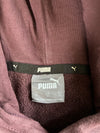 Puma Maroon Big Logo Pullover Hoodie (S)