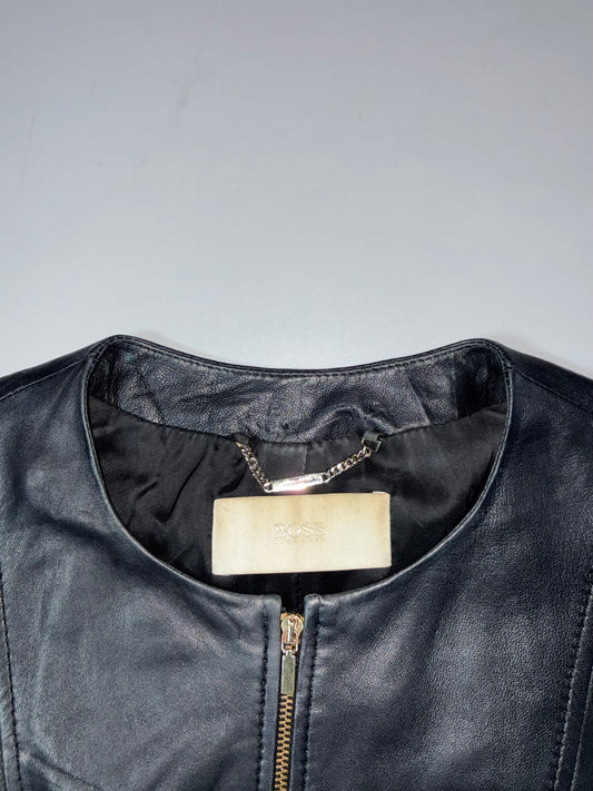 Hugo Boss Premium Original Leather Jacket (S)