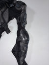CE Rated Full Body Motocross Armor Jacket Black (S)