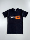 Vintage Por*hub Logo Fruit of the Loom Sofspun Graphic Tee (S)