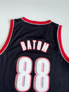 Adidas NBA Portland Trail Blazers #88 Nicolas Batum Authentic Jersey (L)