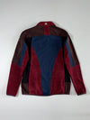 Black Yak Extreme Peak Colorblock Full-Zip Fleece Jacket – Burgundy/Navy (S/M)