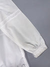 Nike White Full-Zip Windbreaker Hoodie (M)