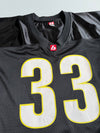 Barnett Dragons #33 Football Jersey | Black Mesh Vintage (XL)