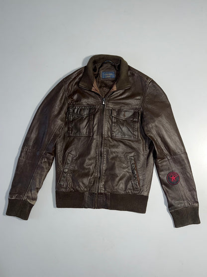 ZZara Man Original Leather Jacket (S)