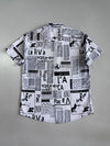 Nice Hike Herfa Apparel News Paper Shirt (M)