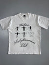 Hellstar “Enlightenment Club” Graphic Rhinestone Tee (L)