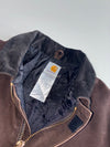 Vintage Carhartt J22 Sandstone Duck Arctic Quilted Work Jacket (L/XL)