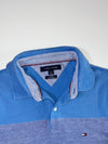 Tommy Hilfiger Blue Colorblock Polo (S)