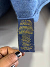 Polo Ralph Lauren Blue Heather V-Neck Knit Sweater – (S)