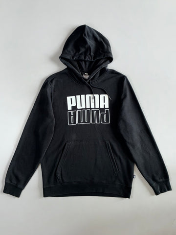 Puma Black Logo Hoodie (M)