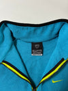 Vintage Nike Golf Teal Blue Fleece Half-Zip Pullover Women’s (S)