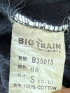 Vintage Big Train Crest Embroidered Funnel-Neck Zip Jacket (XS)