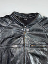 Richa Black Leather Racer Jacket (S/M)
