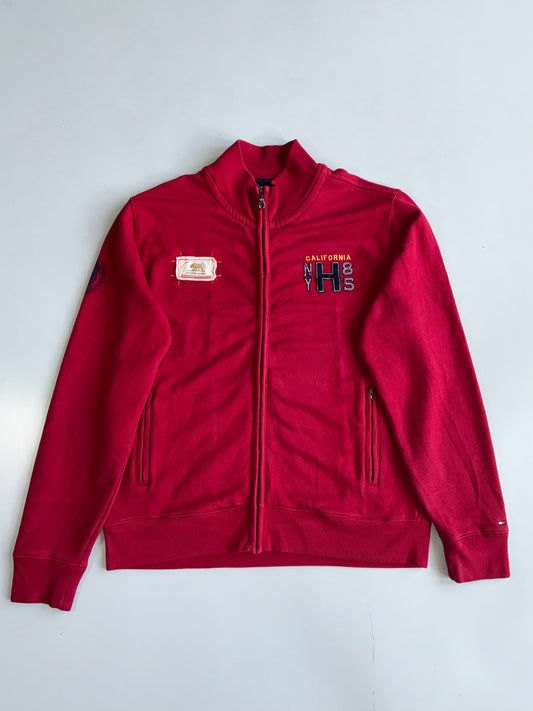 Tommy Hilfiger California NYHS85 Track Jacket – Maroon (XL)
