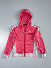 Fila Colorblock Hooded Track Jacket in Pink (XS)