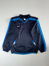Nike Vintage V-Neck Pullover Windbreaker – Navy/Blue (XL)