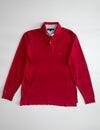 Tommy Hilfiger | Red Longsleeve Polo | (L)