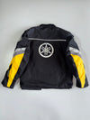 Yamaha Motorrad Vintage Textile Motorcycle Paded Jacket With Detachable Arm (XL)