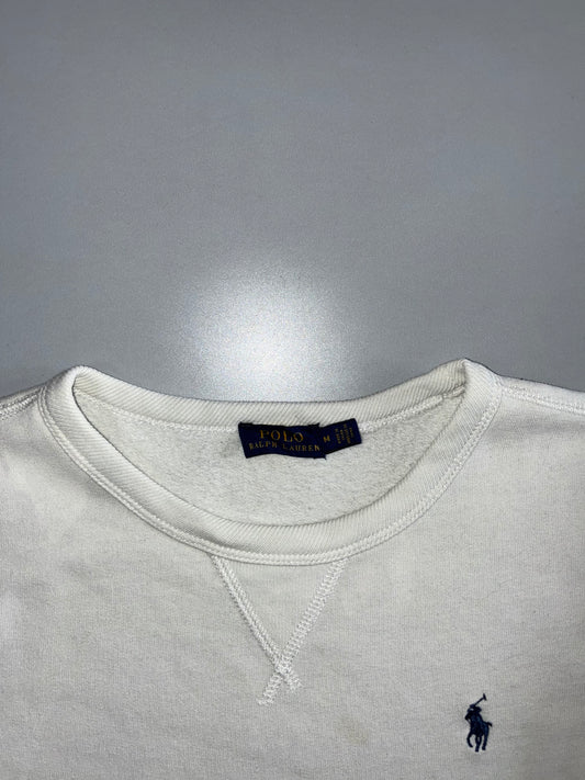 Polo Ralph Lauren | Classic Pony Crewneck Sweatshirt | White (S)