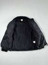 Jeep Black Sherpa Fleece Full-Zip Jacket with Contrast Chest Pocket (L)
