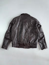 Vintage Premium Utility Leather Jacket (M)