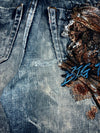 Big Train Japanese Skull Denim Jeans (W:34 |L:42)