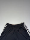 Adidas Black 3-Stripe Football Shorts (W:26)  (L:19)