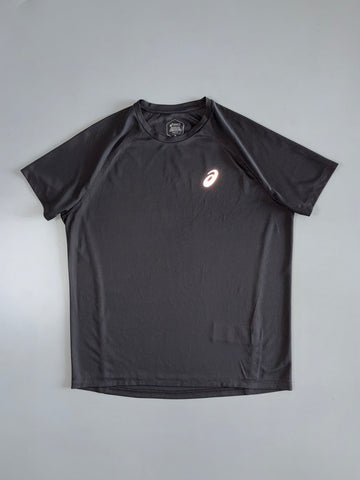 Asics Black Performance Running Tee | (L)