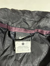 Nike Kobe Black Quilted Bomber Jacket with Burgundy Signature Logo  (S)
