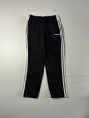Adidas Black Track Pants with White Triple Stripes (W:31) (L:40)