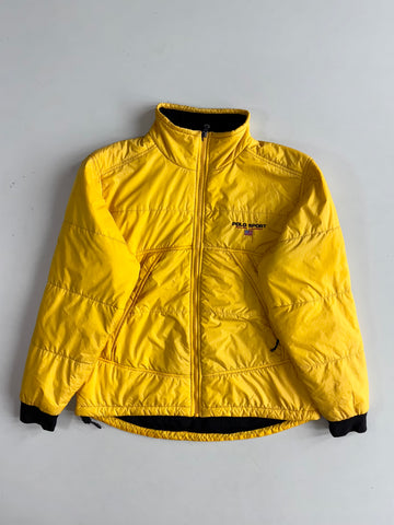 Polo Sport Ralph Lauren Yellow Puffer Jacket (Xl)