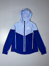 Nike Windrunner | Blue Colorblock Hooded Jacket | (S)