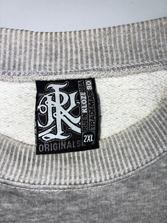 R Originals | Crewneck Grey | (2XL)
