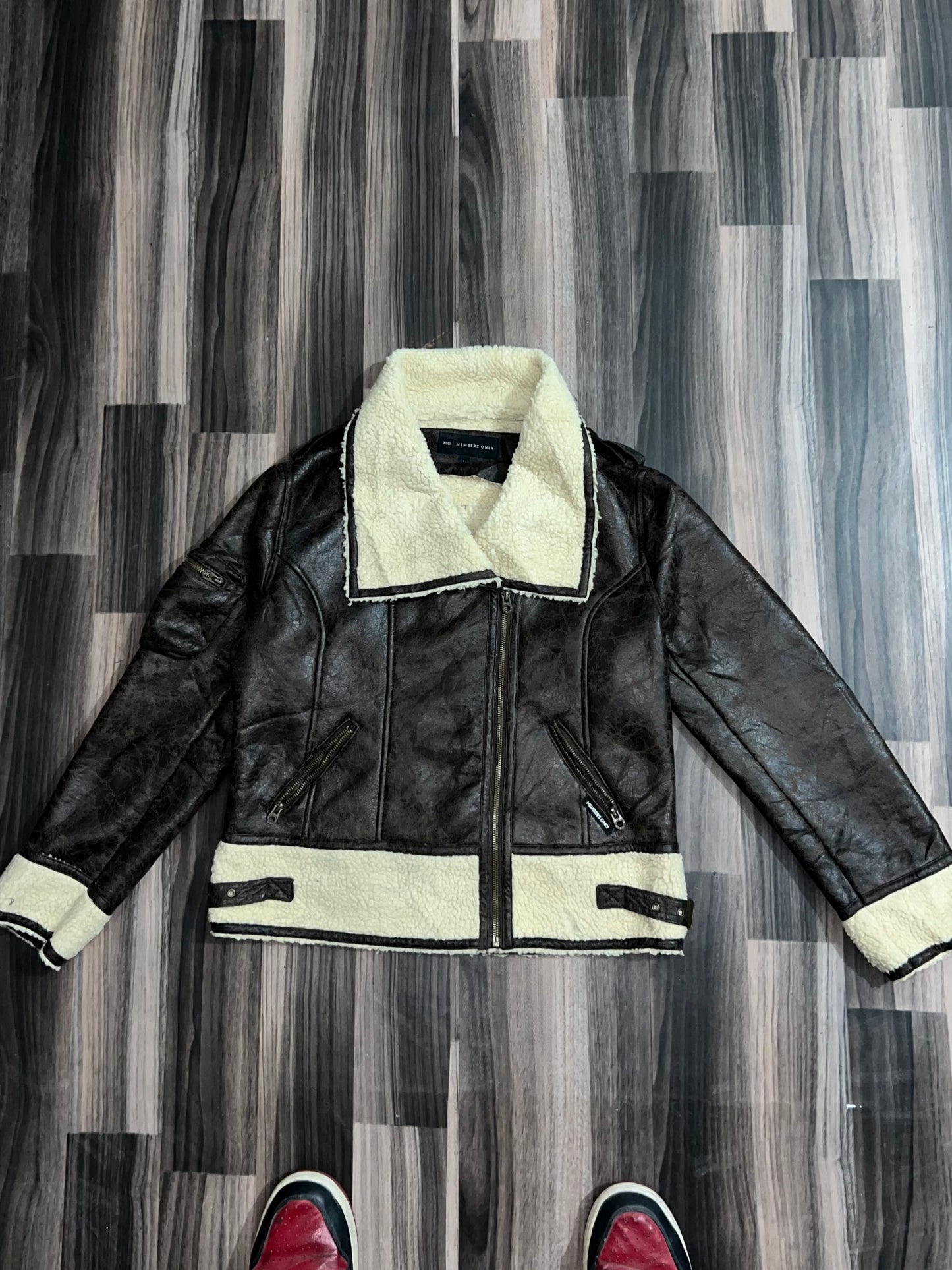 ZMembers Only Original Leather Jacket (SMALL)
