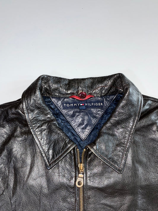 Tommy Hilfiger Premium Original Leather Jacket (XL)