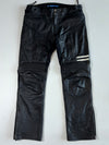 Held Black Leather Armoured Motorcycle Pants (W:40|L:44)