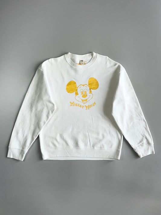 Uniqlo UT x Disney | Gold Mickey Mouse Crewneck Sweatshirt (M)