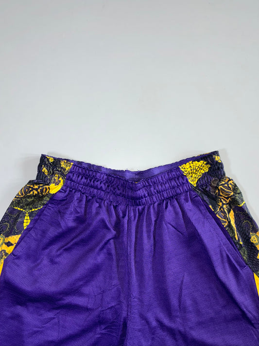 Nike Dri-Fit Purple Snake Print Shorts Elastic (W:28|L:20)