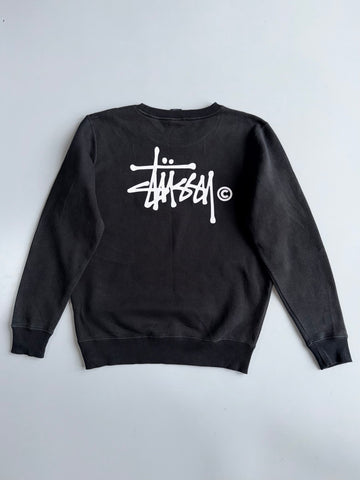Stussy Basic Logo Sweatshirt | Black | (L)