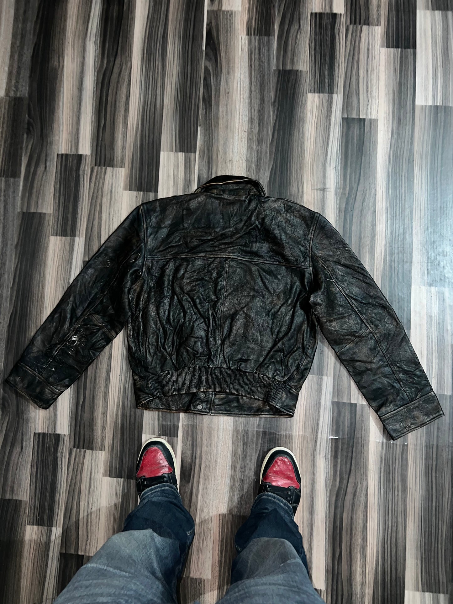 ZJEN CEBALLOS X MANGO 100% Leather (M/L)