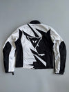 Dainese | White Black Padded Racing Jacket | (M)