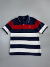 Polo Ralph Lauren Navy/Red/White Striped Polo (M)