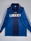 Adidas Libero Long Sleeve Football Jersey Vintage Navy (L)