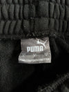 Puma Sportswear Collection Joggers Black Gold Logo Taped Sweatpants  (W:27) (L:40)