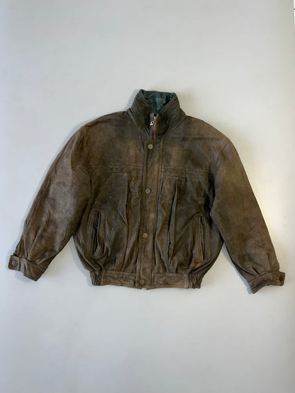 !                                                                                                                                                                                               Super Premium Original Leather Jacket (RARE) Made in Spain (XL)