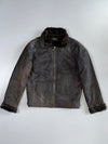 Super Premium Heavy Leather Jacket Furr Inside (L)