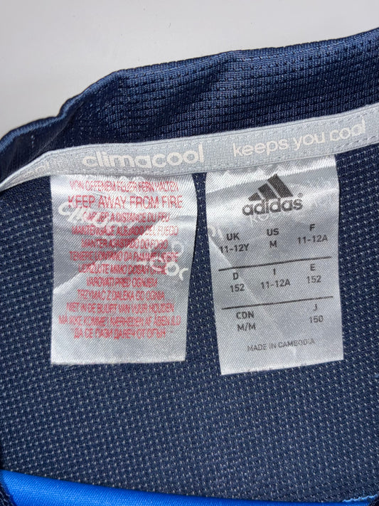 Adidas Climacool | Blue Colorblock Jersey (XS)